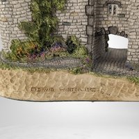 Vintage 1992 David Winter Cottages Donovan's Castle | Irish Collection | Collectible Home Decor