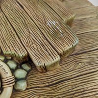 Vintage Pendelfin Shrimp Stand - Charming Retro Decor Accent