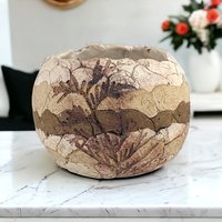 Handmade Candle Holder | Rustic Pottery | Unique Home Decor | 3" Tall x 4" Wide | Vintage