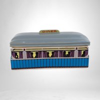 Vintage Diner Ceramic Container
