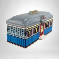 Vintage Diner Ceramic Container