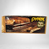 Vintage Pyrex Bake a Round Glass Tube - Retro Baking Nostalgia