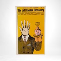 1978 The Left Handed Dictionary, Leonard Louis Levinson
