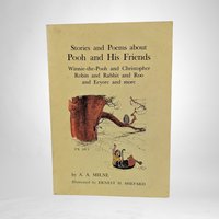 1971 1st Printing Stories and Poems About Pooh and His Friends by A.A. Milne