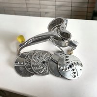 Retro Culinary Charm: Vintage Mouli Salad Maker