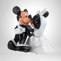 Disney Mickey and Minnie Wedding Dancing Wind Up Toy 