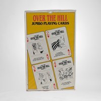 1988 Over the Hill Jumbo Playing Cards, New in Package