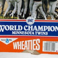 Vintage Pair of 1987 Wheaties Cereal Boxes | Minnesota Twins Tribute | Collectible Sports Memorabilia