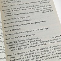 1978 The Left Handed Dictionary, Leonard Louis Levinson