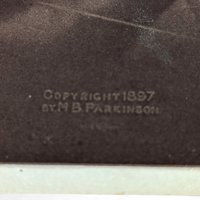 1887 MB Parkinson Cupid Asleep Small Print (3.5"x2.5")