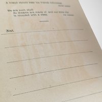 Antique Happy Days A Shakespeare Birthday Book