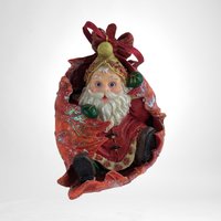 Christopher Radko Floating Leaf Santa Ornament, Woodland Winds