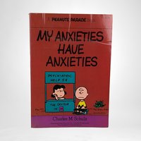 1966 Peanuts Parade My Anxieties Have Anxieties Softcover Book, Charles M. Schulz