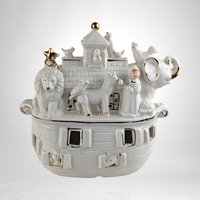 Vintage JC Penney Light Up Noah's Ark | Charming Holiday Decor | Unique Collectible for Christmas and Home Decoration