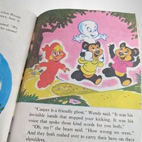 1986 Casper and Wendy Softcover Book