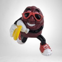 Set of 6 Vintage California Raison Figures