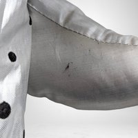 Vintage Silver Harlequin, Clown Doll on Moon Hanging Decor