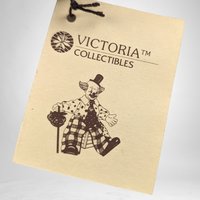 Vintage Victoria 7" Collectible Pierrot Clown Doll