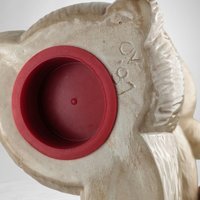 1987 Handmade Ceramic Teddy Bear Bank