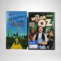 Vintage Wizard Of Oz Set, DVD Concert and VHS Movie