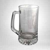 Vintage Schell Glass Beer Mug