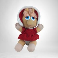 1987 Muppets Miss Piggy Plush Toy, Jim Henson