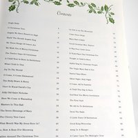1991 A Treasury of Christmas Carols Music Book, Jerry Silverman