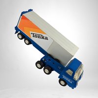 Vintage Tonka Semi Tractor Trailer Toy