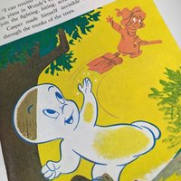 1986 Casper and Wendy Softcover Book