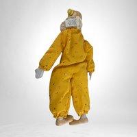 1983 Enesco 12" Yellow Clown Doll, Shelf Sitter