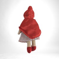 Small Vintage 6" Red Riding Hood Doll