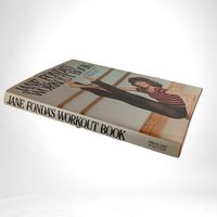 1981 Jane Fonda's Workout Hardcover Book