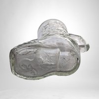 Vintage Glass Boot Mug