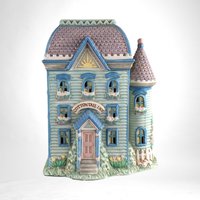 Vintage Midwest Cottontail Lane Cottontail Inn Lighted House