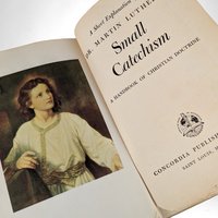 Luther's Small Catechism Hardcover Book