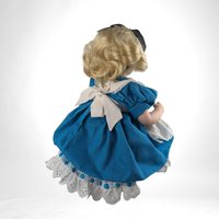 Collectible Disney Doll |  Baby Alice in Wonderland & Rabbit | Vintage