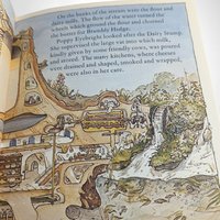 1980 Brambly Hedge Summer Story, Jill Barklem Hardcover Book