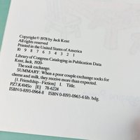 1978 Socks for Supper, Jack Kent, Hardcover Book