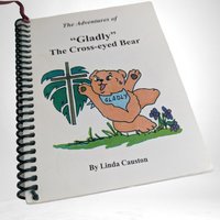 1999 Gladly The Cross Eyed Bear Teddy Bear with Book