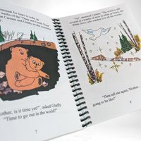 1999 Gladly The Cross Eyed Bear Teddy Bear with Book