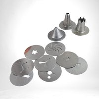Vintage Mirro Cookie Press with 8 Plates and 3 Decorator Tips