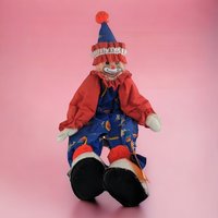 Rainbow Musical Clown Doll by Musical Clowns by Rose