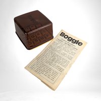1976 Parker Brothers Boggle Game, Missing Timer