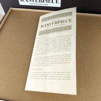 1970 Masterpiece The Classic Art Auction Game, Missing One Card