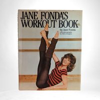 1981 Jane Fonda's Workout Hardcover Book