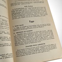 1927 Good Meals and How To Prepare Them Hardcover Book