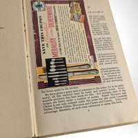 1927 Good Meals and How To Prepare Them Hardcover Book
