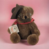 Vintage North Dakota 14" Teddy Roosevelt Teddy Bear
