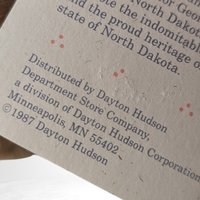 Vintage North Dakota 14" Teddy Roosevelt Teddy Bear