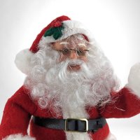 Vintage Santa Claus Shelf Sitter (4 1/2")